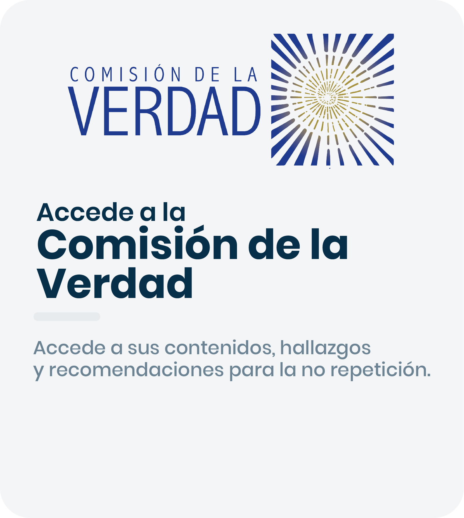 COMISIÓN DE LA VERDAD